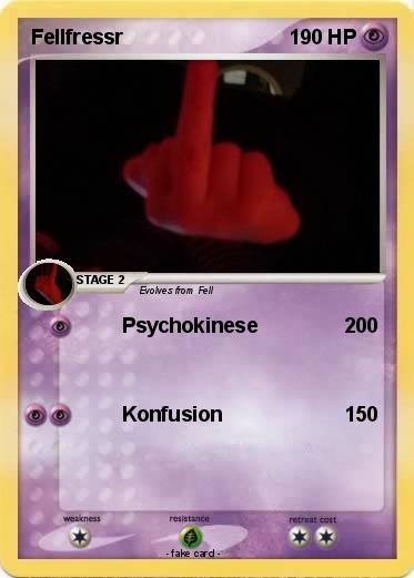 Pokemon Fellfressr