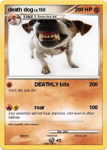 Pokemon death dog