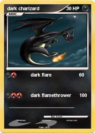 Pokemon dark charizard