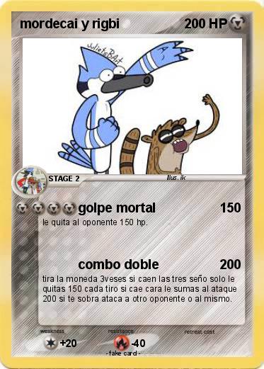 Pokemon mordecai y rigbi
