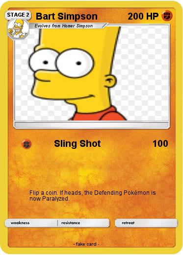 Pokemon Bart Simpson