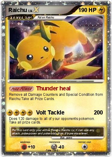 Pokemon Raichu