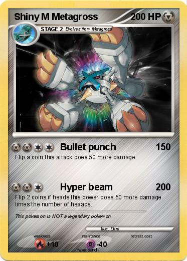 Pokemon Shiny M Metagross