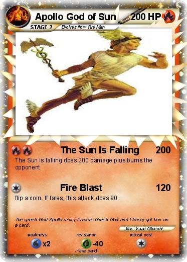 Pokemon Apollo God of Sun