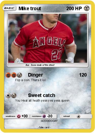 Pokemon Mike trout