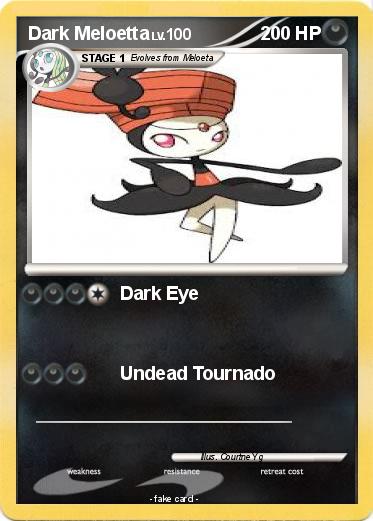 Pokemon Dark Meloetta