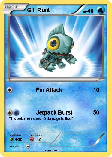 Pokemon Gill Runt