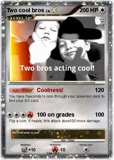 Pokemon Two cool bros