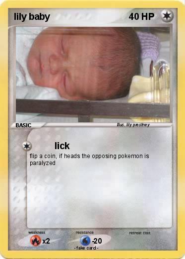 Pokemon lily baby