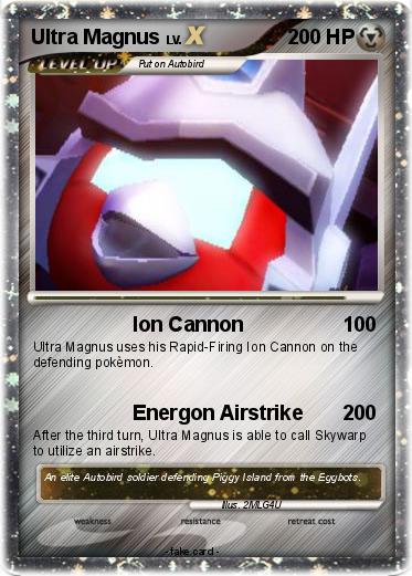 Pokemon Ultra Magnus Pokemon Ultra Magnus