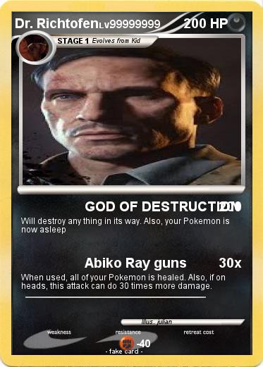 Pokemon Dr. Richtofen