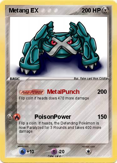 Pokemon Metang EX