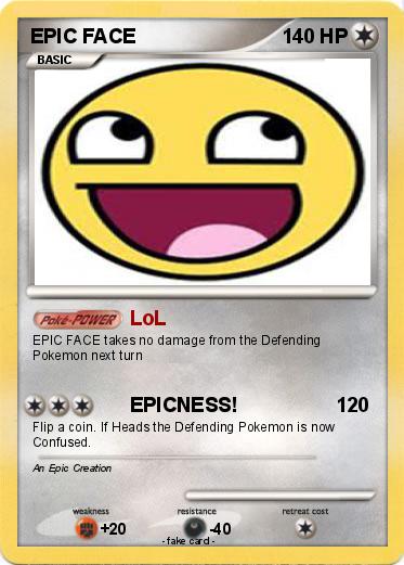 Pokemon EPIC FACE