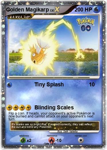 Pokemon Golden Magikarp