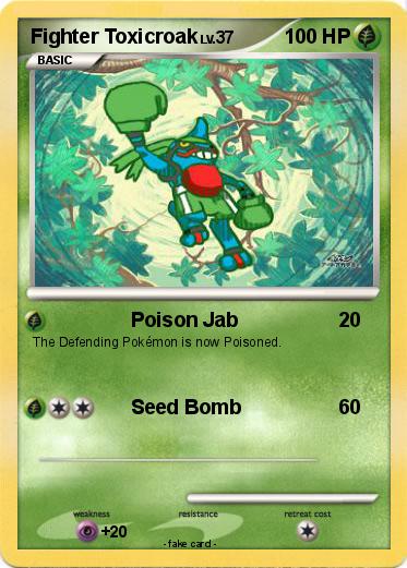 Pokemon Fighter Toxicroak