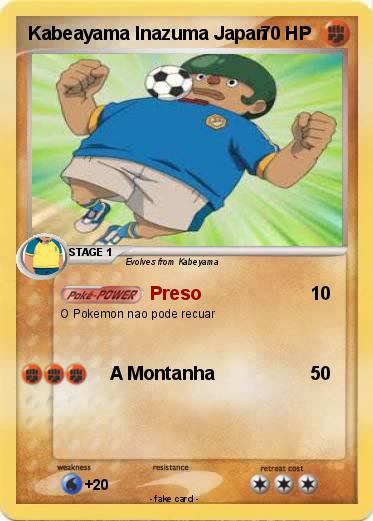 Pokemon Kabeayama Inazuma Japan
