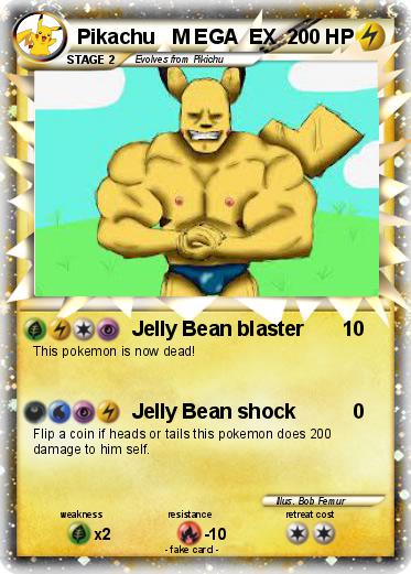 Pokemon Pikachu   M EGA  EX