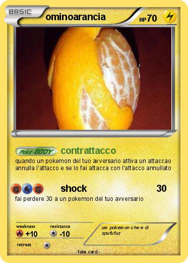 Pokemon ominoarancia
