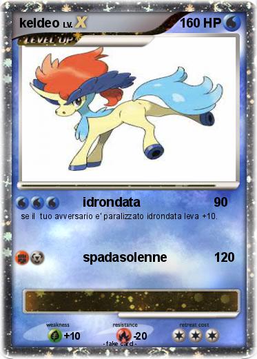 Pokemon keldeo