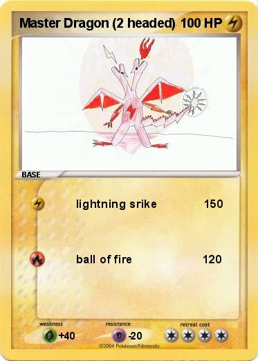 Pokemon Master Dragon (2 headed)