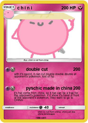 Pokemon c h i n i