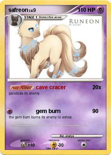 Pokemon safreon