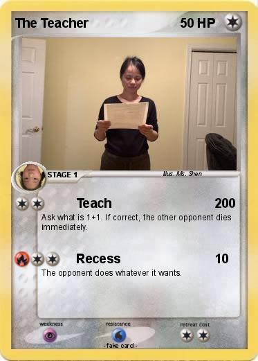 Pokemon The Teacher