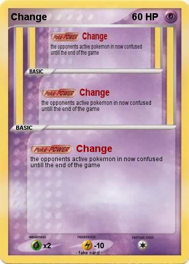 Pokemon Change