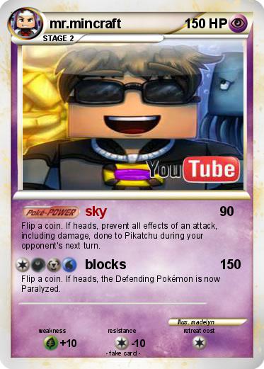 Pokemon mr.mincraft