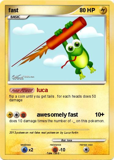 Pokemon fast