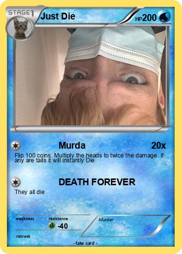 Pokemon Just Die