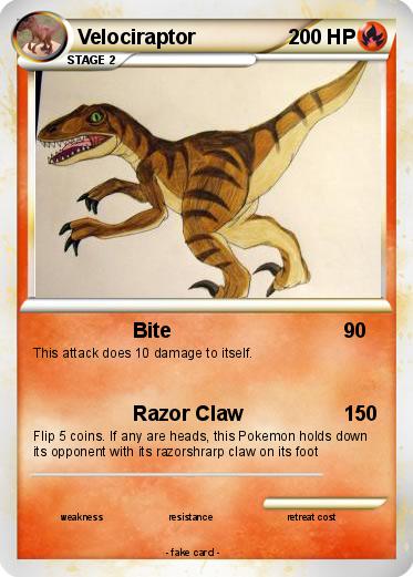 Pokemon Velociraptor