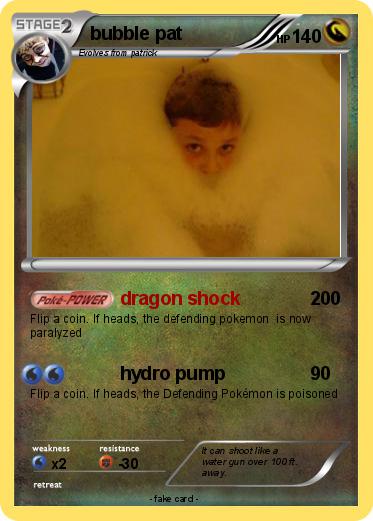 Pokemon bubble pat