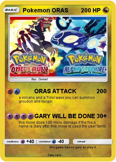 Pokemon Pokemon ORAS