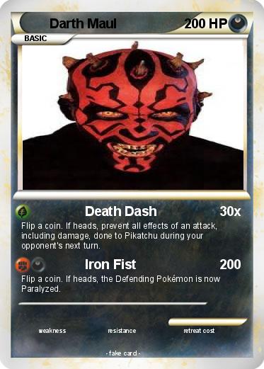 Pokemon Darth Maul