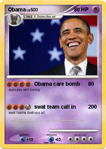 Pokemon Obama