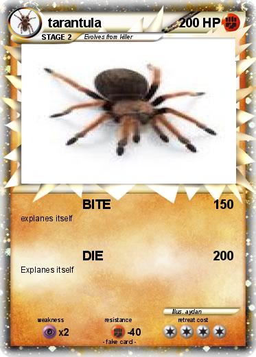 Pokemon tarantula