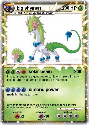 Pokemon big shyman