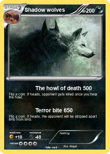 Pokemon Shadow wolves