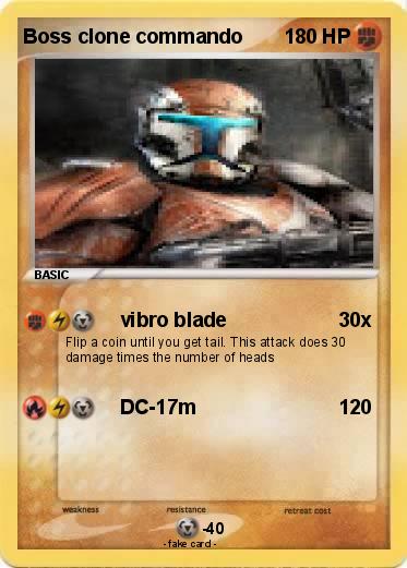 Pokemon Boss clone commando