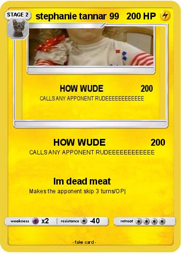 Pokemon stephanie tannar 99