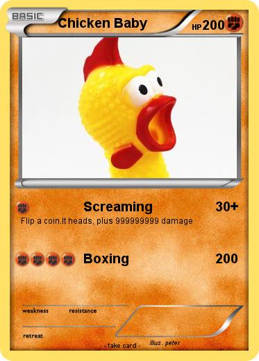 Pokemon Chicken Baby