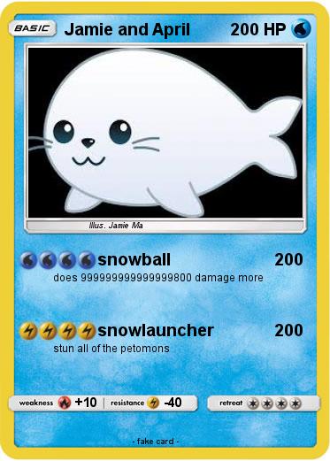 Pokemon Jamie and April