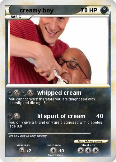 Pokemon creamy boy
