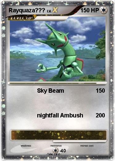 Pokemon Rayquaza???