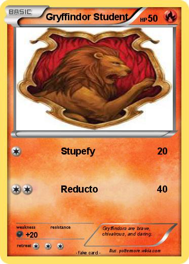 Pokemon Gryffindor Student