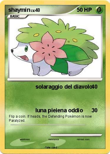 Pokemon shaymin