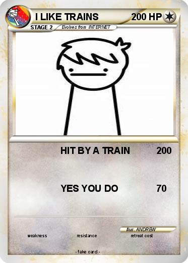 Pokemon I LIKE TRAINS