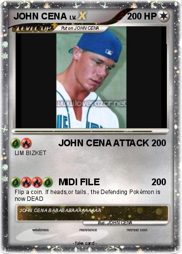 Pokemon JOHN CENA