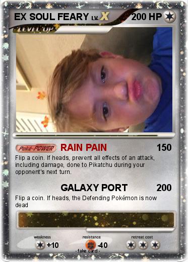 Pokemon EX SOUL FEARY